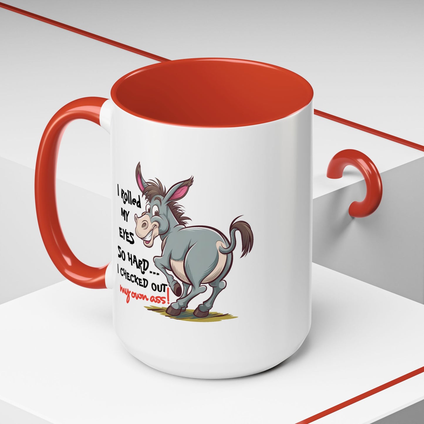 Adult Mug - I Rolled My Eyes So Hard