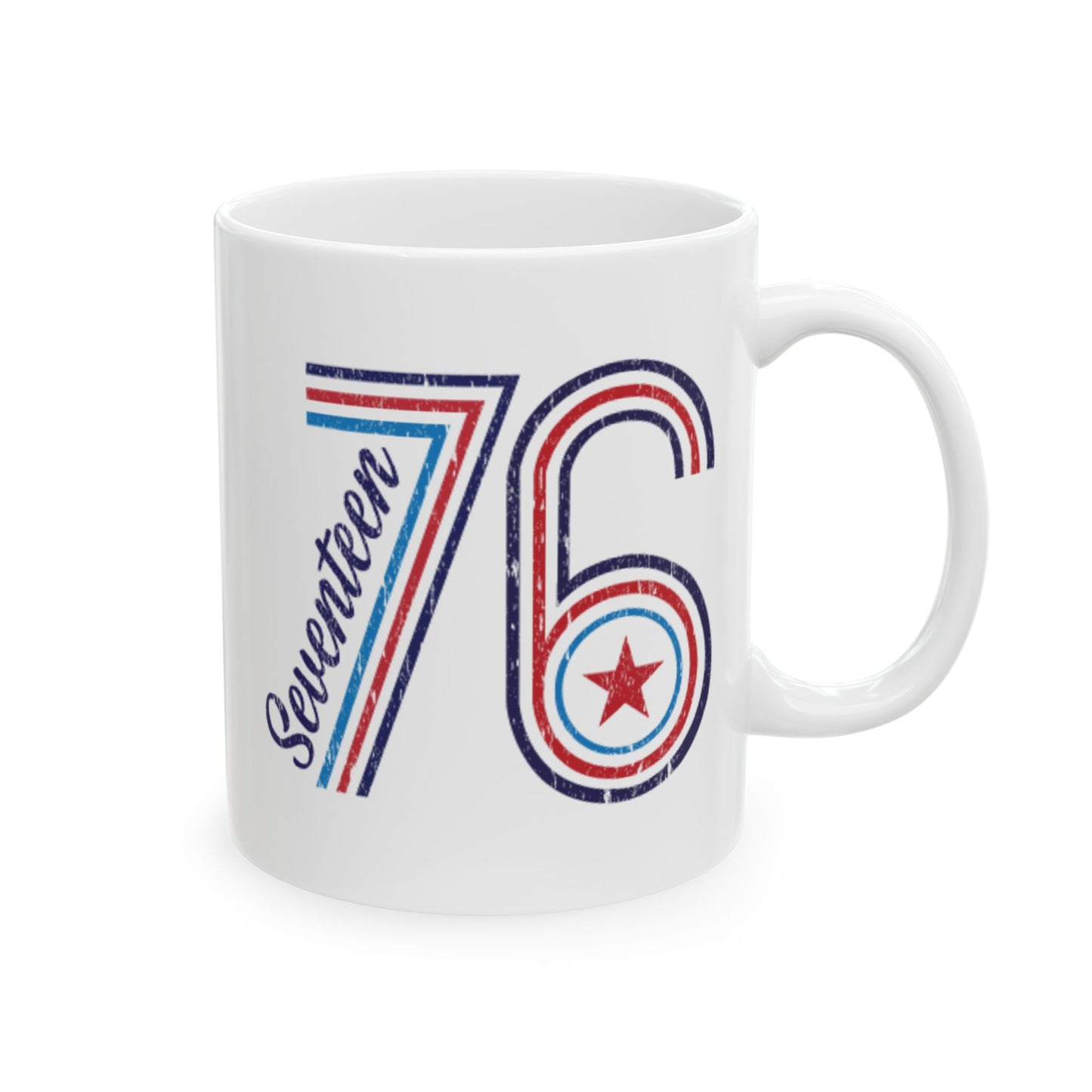 4th of July Mug - 1776 Retro Patriotic