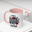 Father's Day Mug - Best Dad Ever Basketball