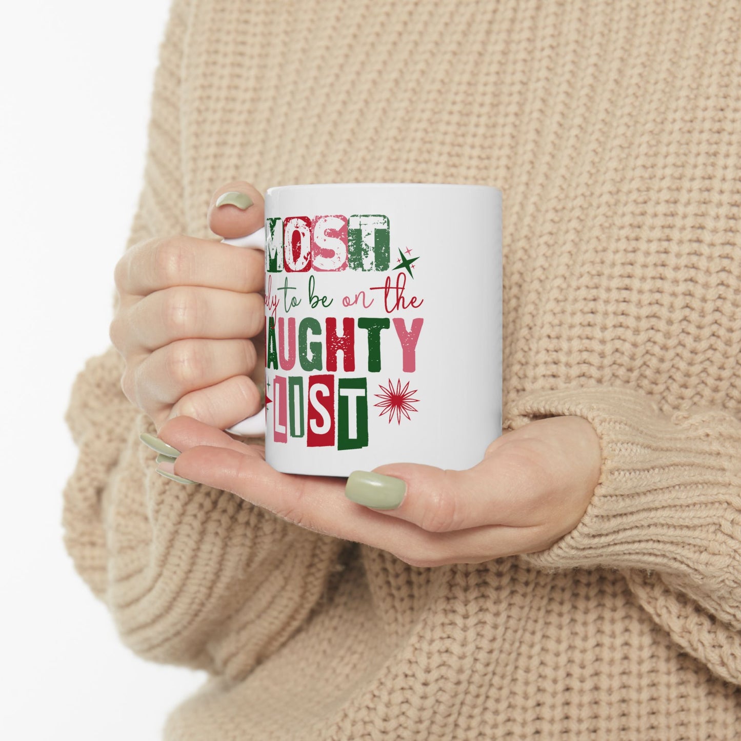 Adult Mug - Most Likely To Be On The Naughty List