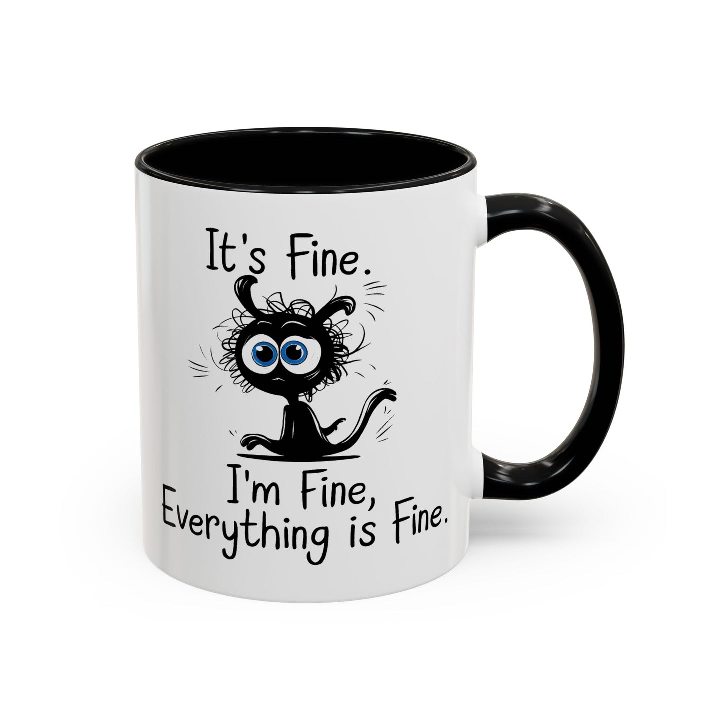 Animal Mug - It's Fine, It's Fine Everything Is Fine