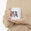 4th of July Mug - USA EST 1776 Floral