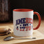 4th of July Mug - American Est 1776 Patriotic Flag