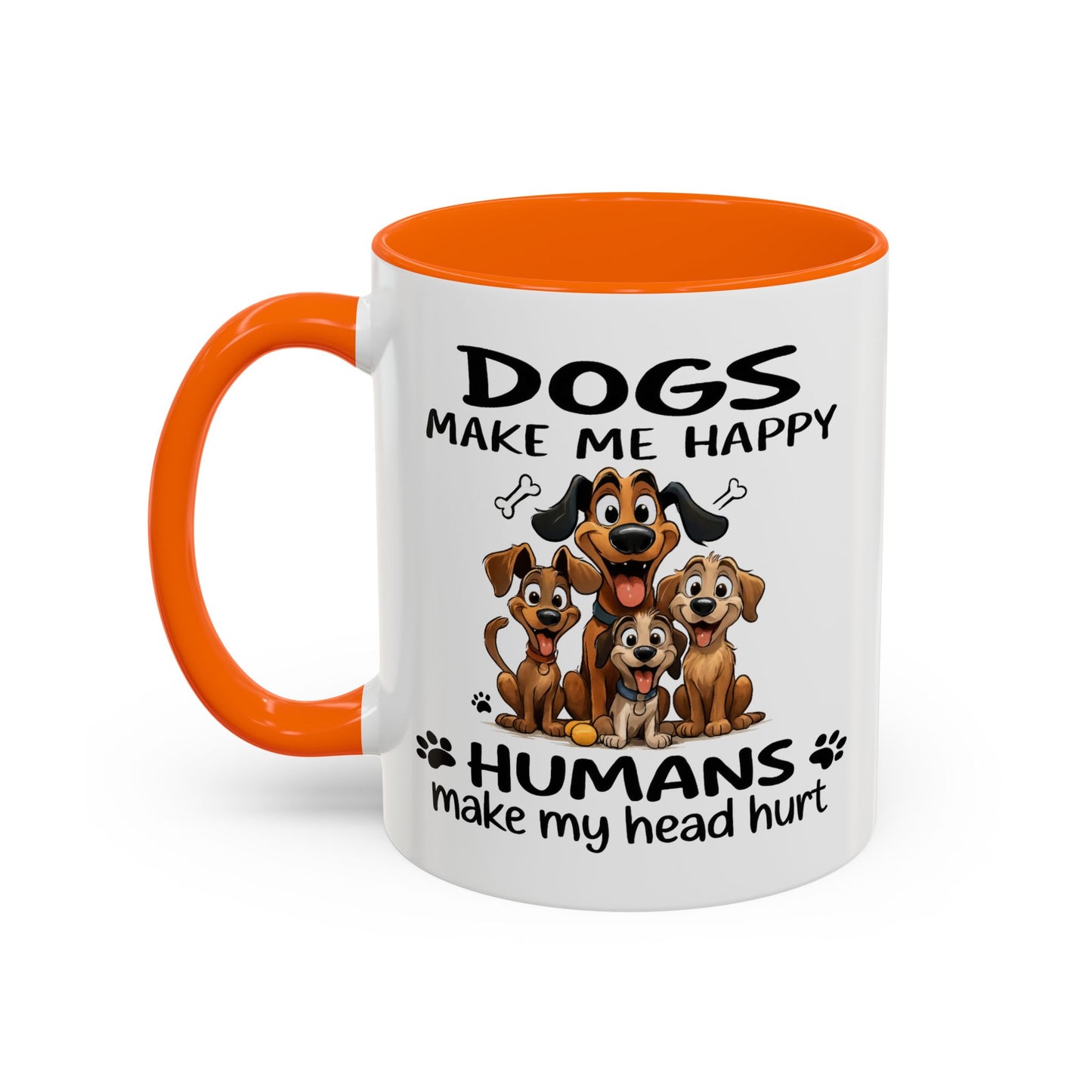 Animal Mug - Dogs Make Me Happy