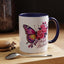Birthday Mug - Butterfly Flowers
