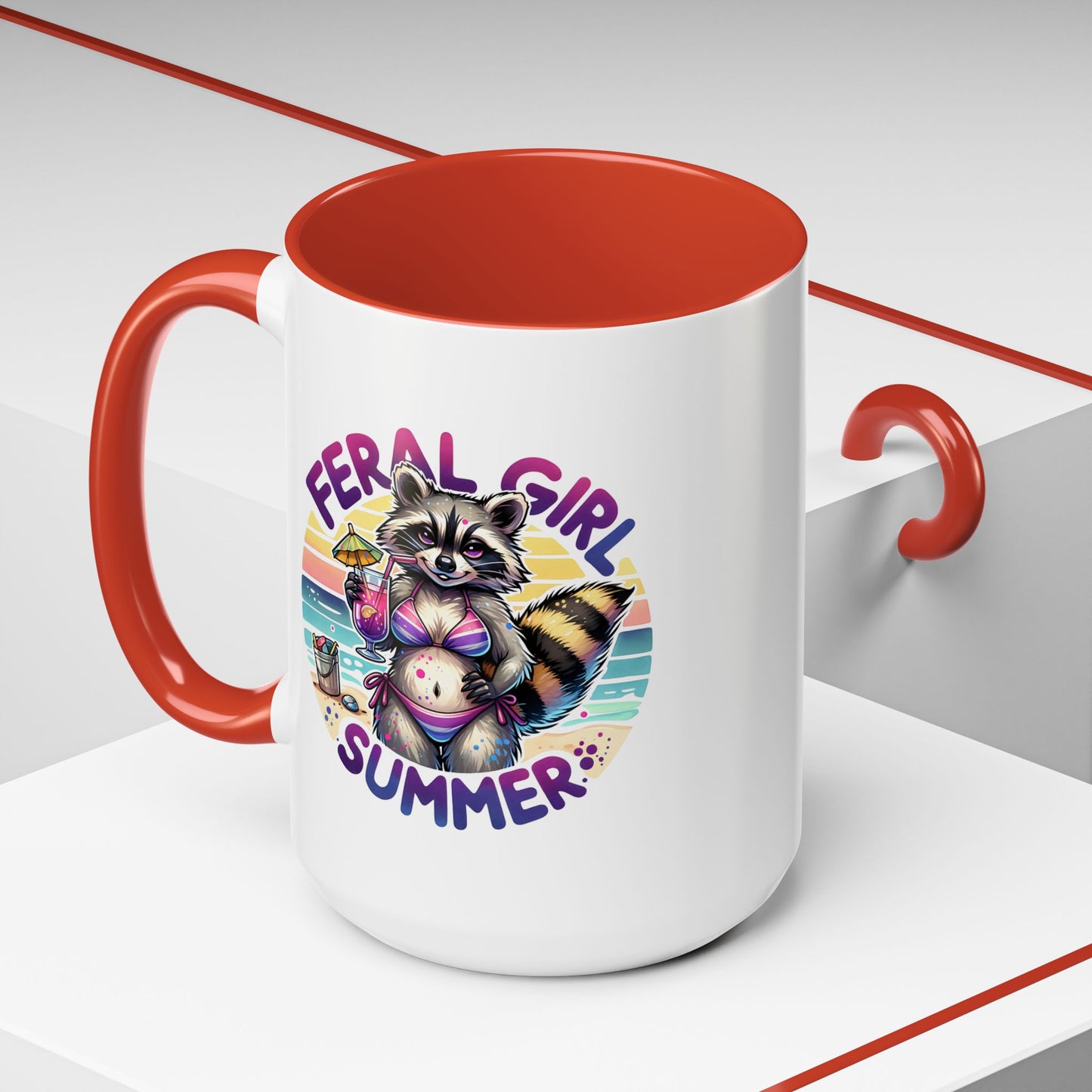 Humor Mug - Feral Girl Summer