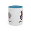4th of July Mug - Peace Love America