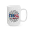 4th of July Mug - USA Land of the Free