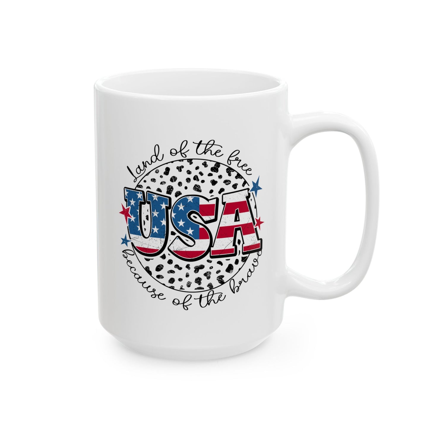 4th of July Mug - USA Land of the Free