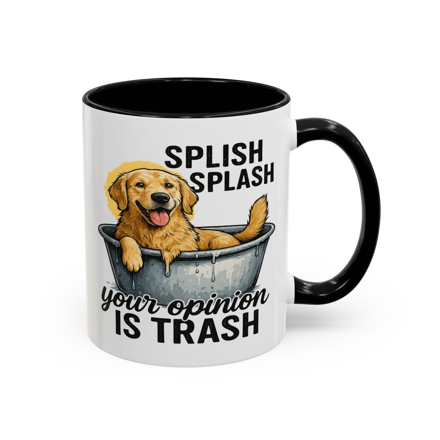 Animal Mug - Splish Splash Your Opinion Is Trash
