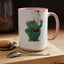 Humor Mug - Monster Drinks Coffee Spill