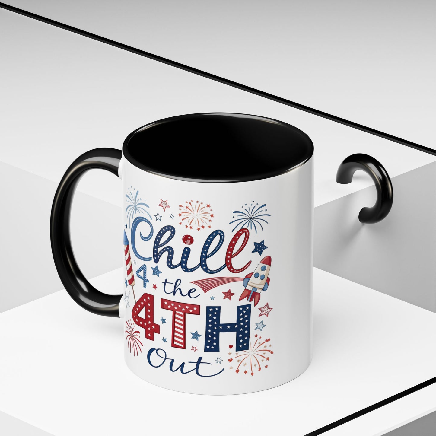 4th of July Mug - Chill the 4th Out Celebrations