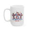 4th of July Mug - God Bless America Patriotic Cross