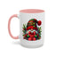 Christmas Mug - Gnome with Wrapped Present