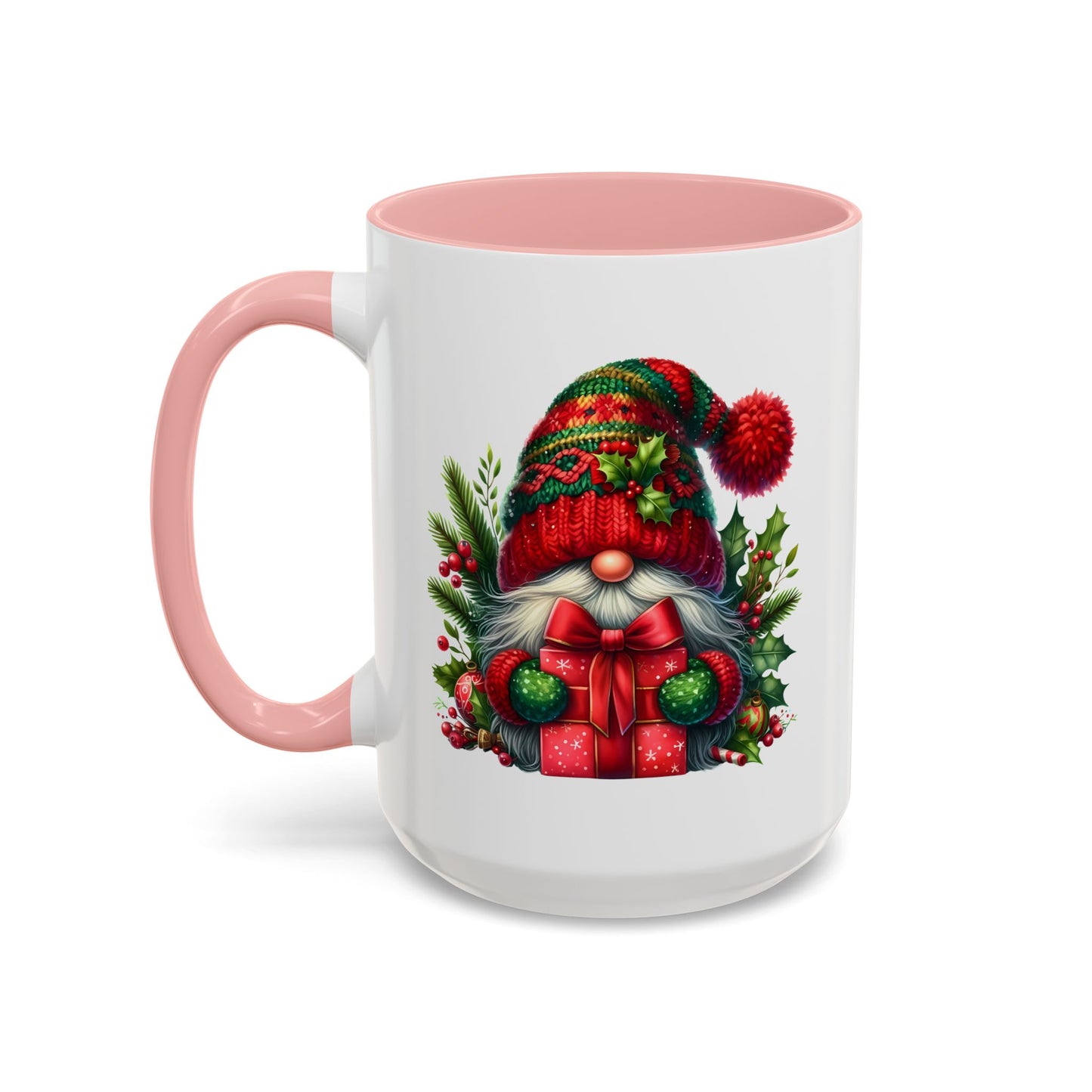 Christmas Mug - Gnome with Wrapped Present