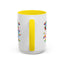 Alien Mug - Multicoloured Cow