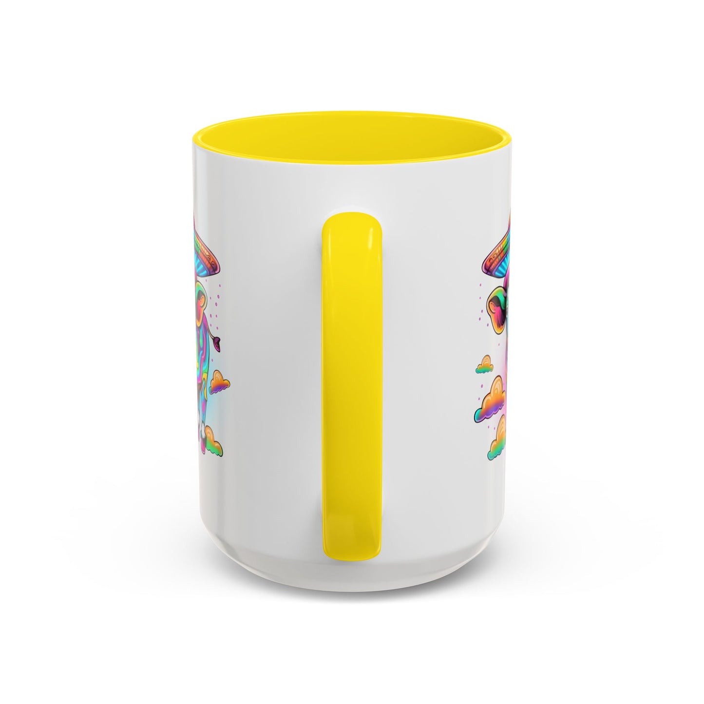 Alien Mug - Multicoloured Cow