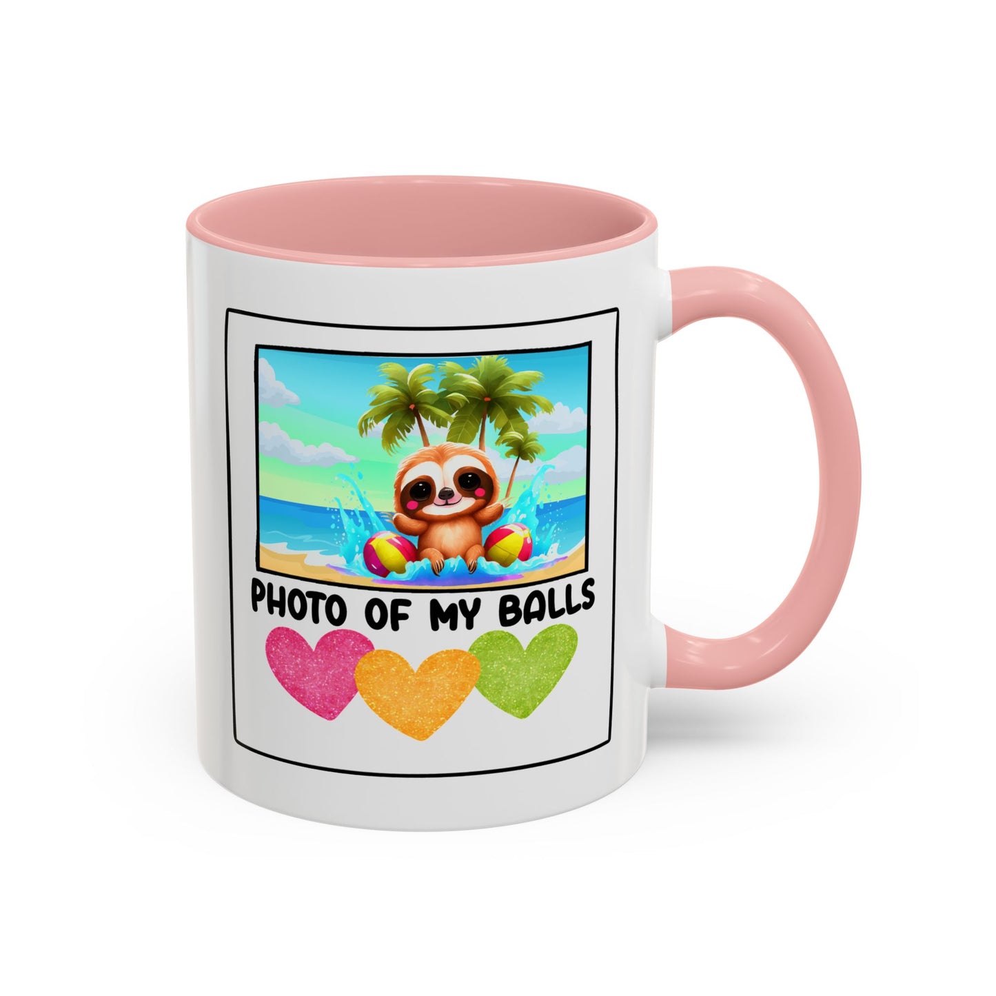 Adult Mug - Photo of My Balls