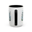 Christmas Mug - Blue Snowman Family