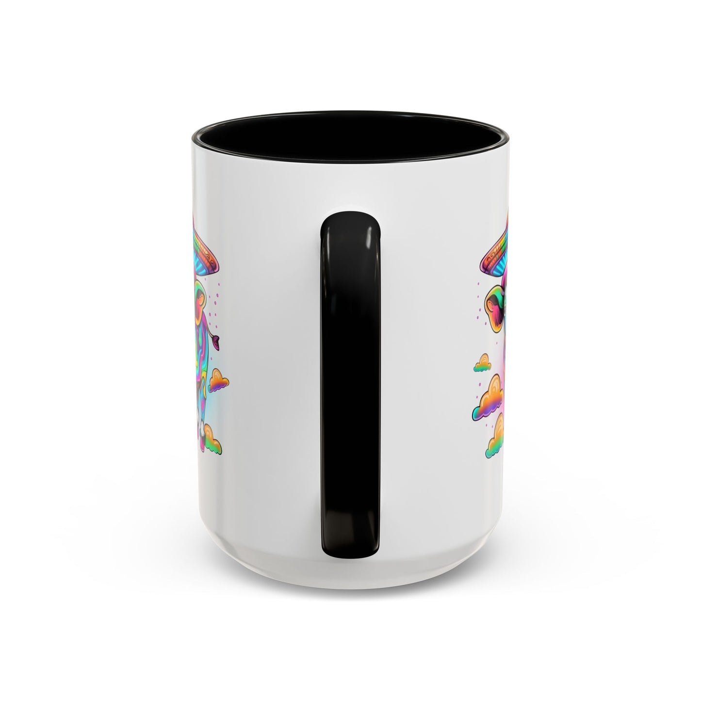 Alien Mug - Multicoloured Cow