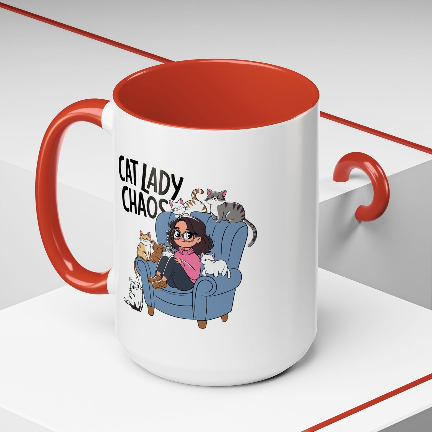 Animal Mug - Cat Lady Chaos