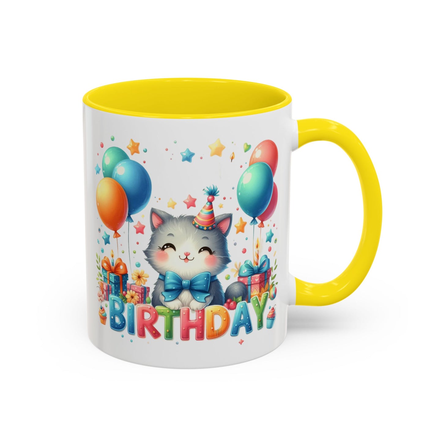Birthday Mug - Birthday Kitty