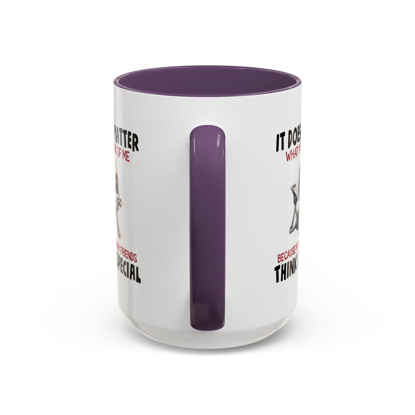 Humor Mug - It Doesn't Matter What You Think of Me