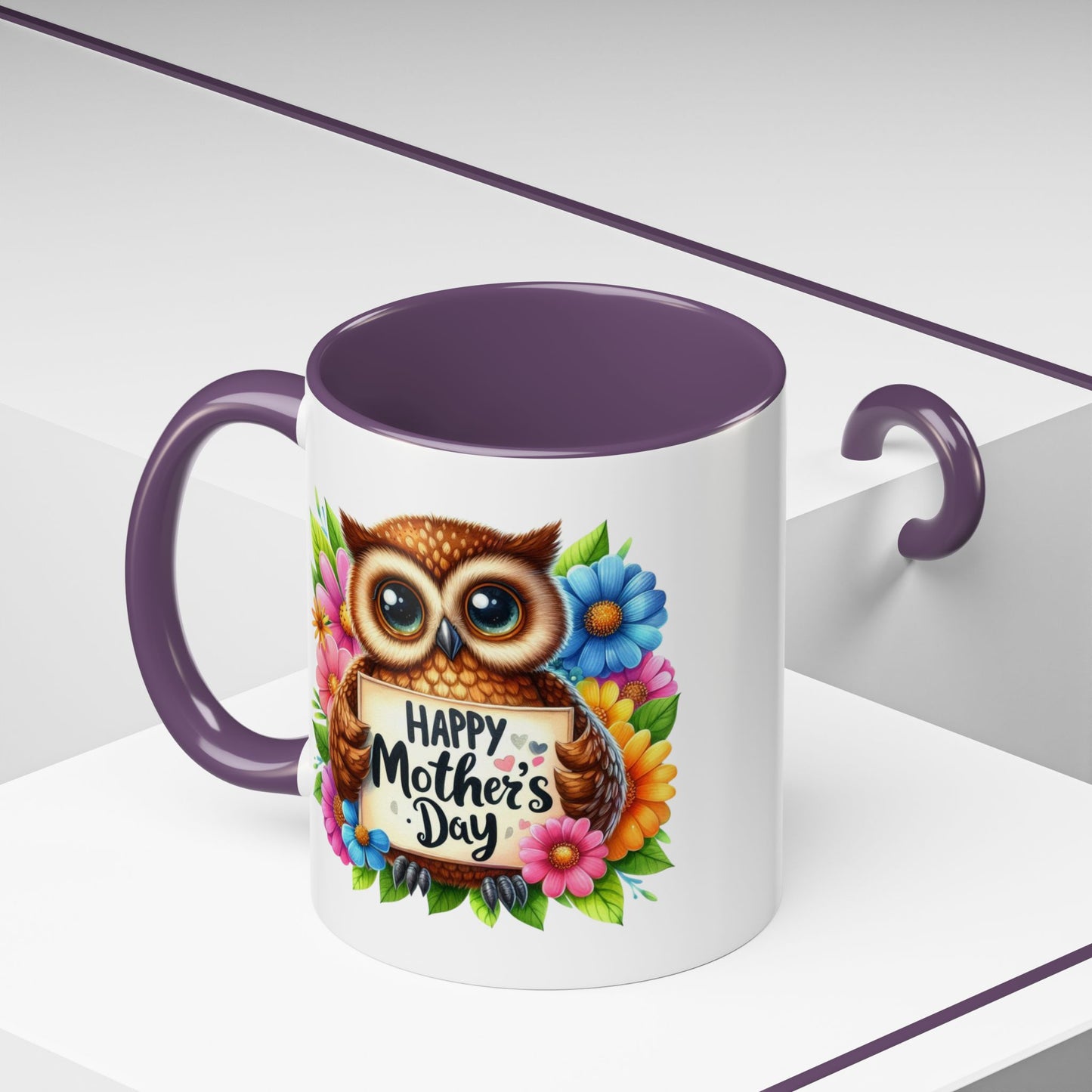 Mother's Day Mug - Happy Mother's Day Owl