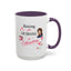 Humor Mug - Raising a Husband Is Exhausting