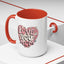 Mother's Day Mug - Love You Mom Retro Heart