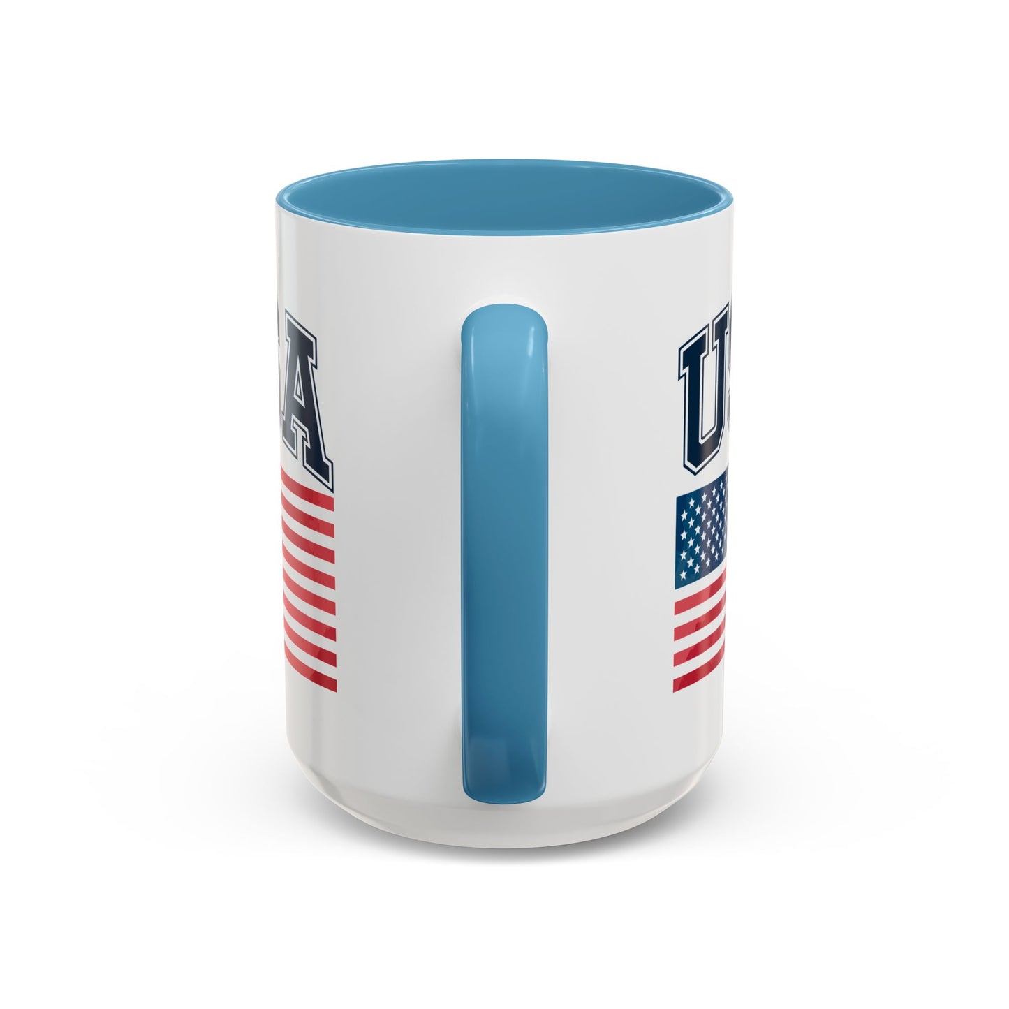 4th of July Mug - USA & Flag