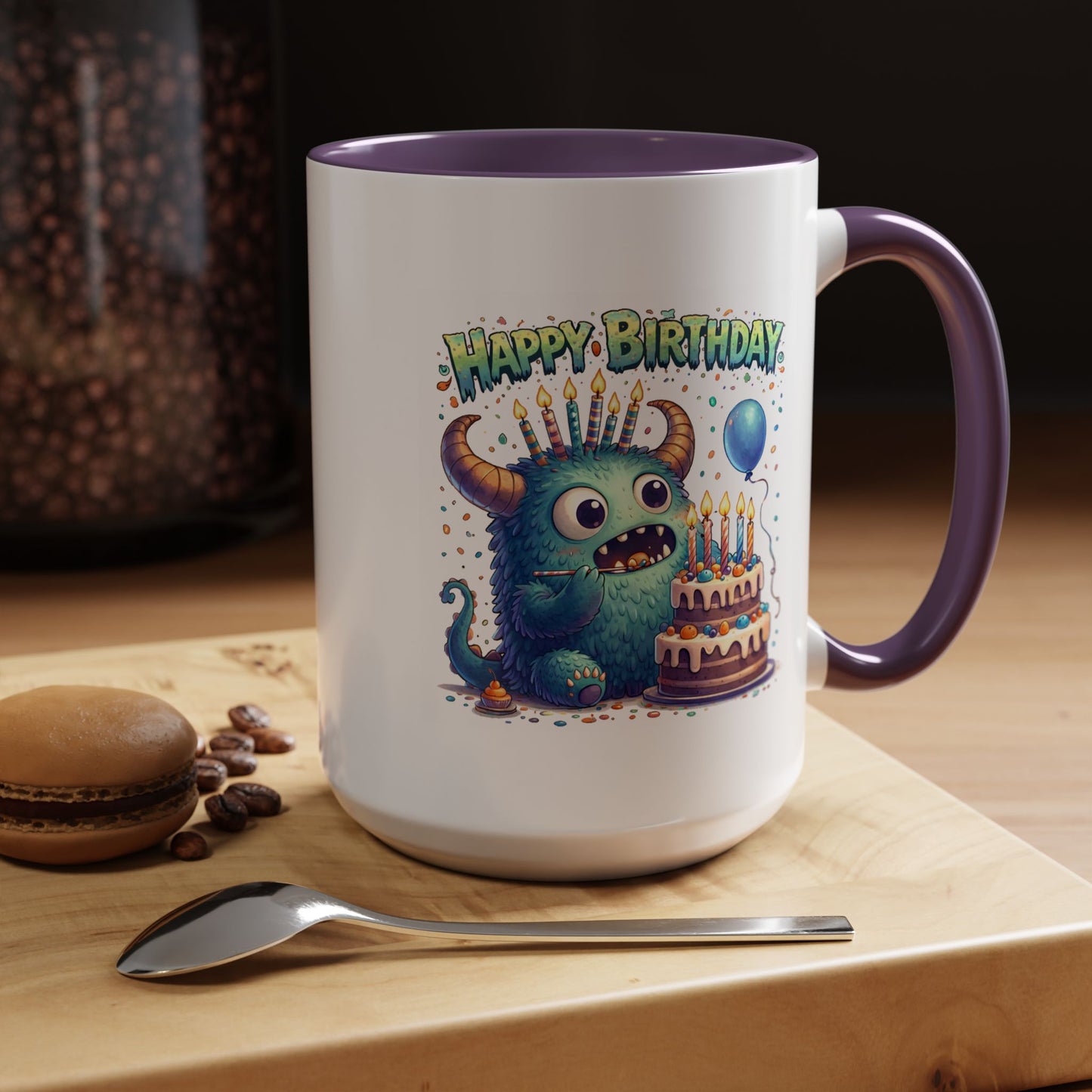 Birthday Mug - Monster Cake