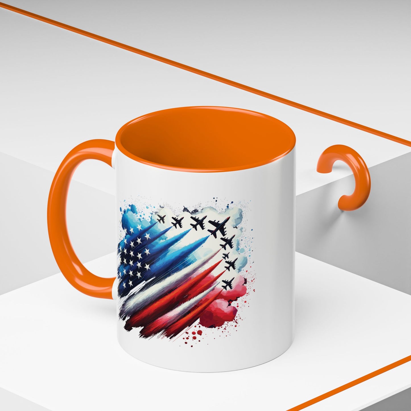 4th of July Mug - Fighter Jets USA Patriotic