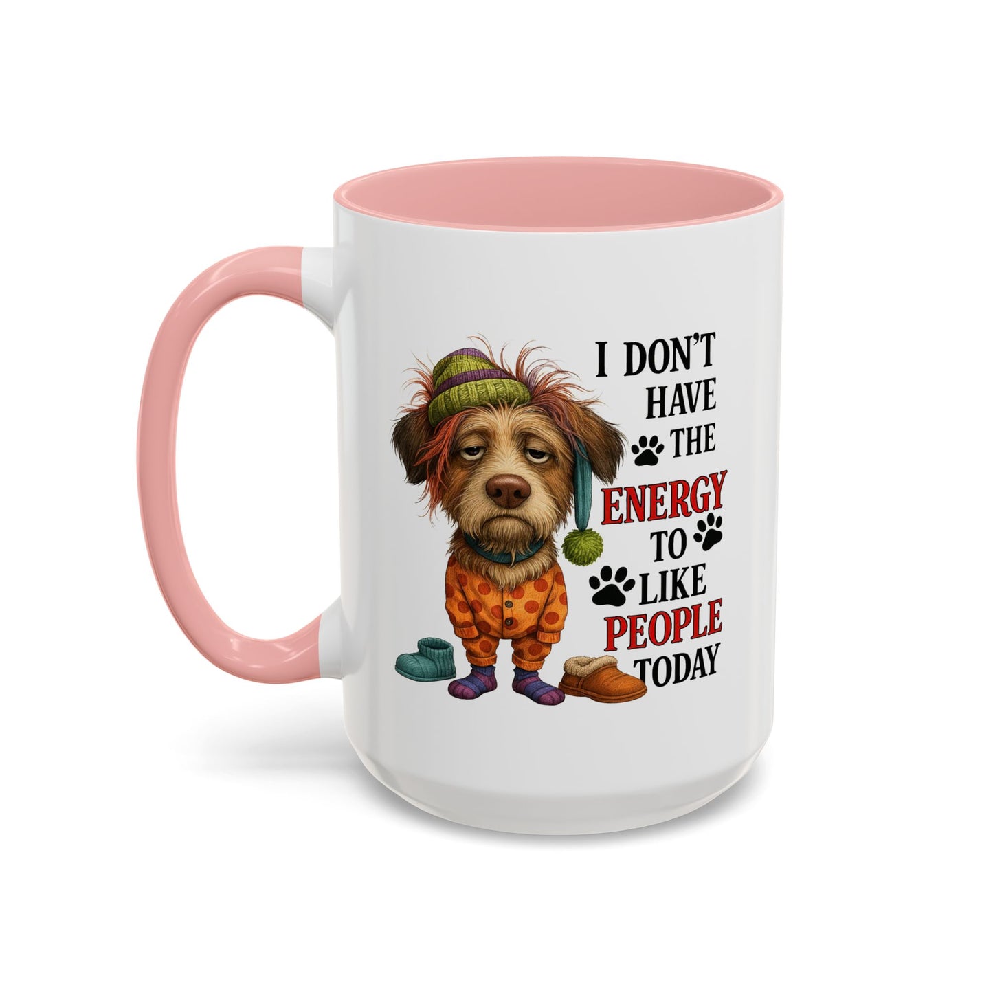 Animal Mug - I Don't Have The Energy