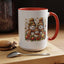 Christmas Mug - Gingerbread Snowman Family 3