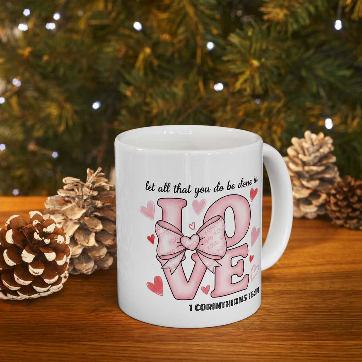 Anniversary Mug - Let All That You Do