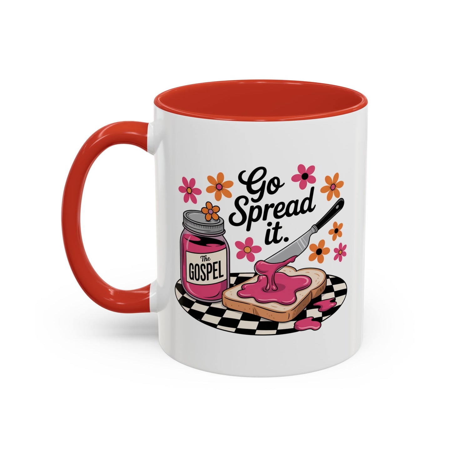 Religious Mug - Go Spread It