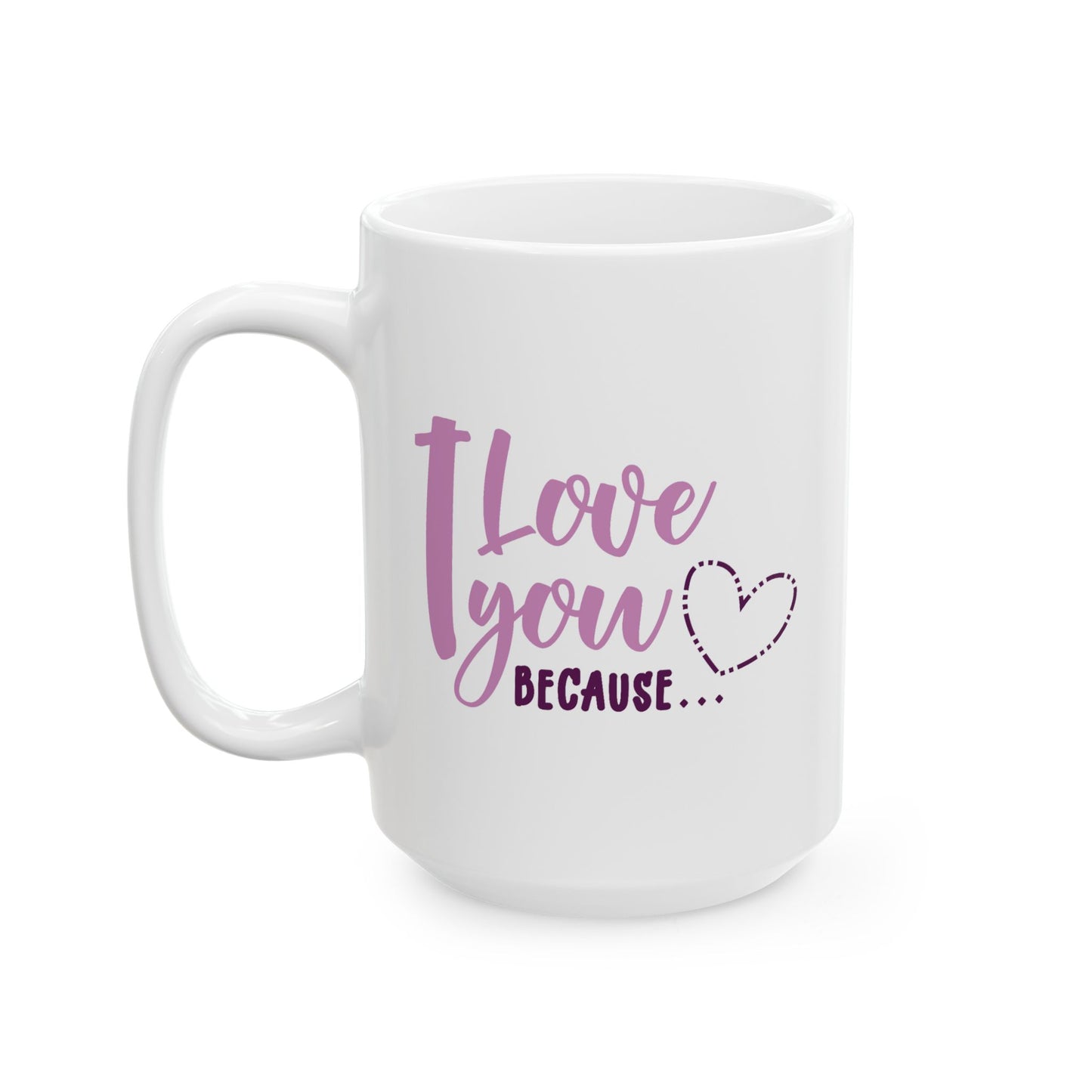 Anniversary Mug - I Love You Because