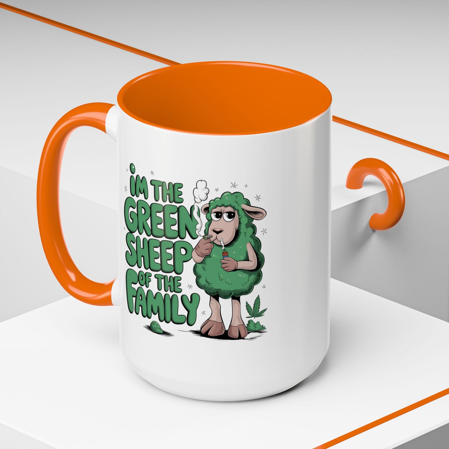 Adult Mug - I'm The Green Sheep