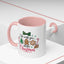 Christmas Mug - We Wish You a Merry Christmas Black & Red Text Cookies & Candy