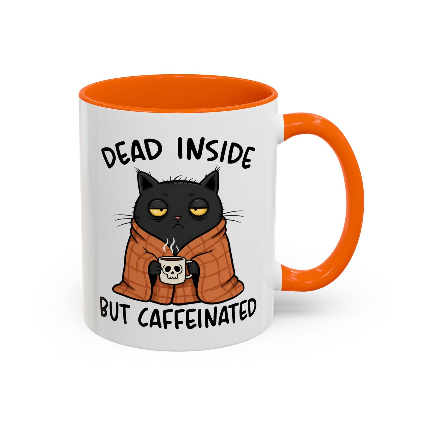 Animal Mug - Dead Inside But Caffeinated