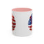 4th of July Mug - Baseball American Flag