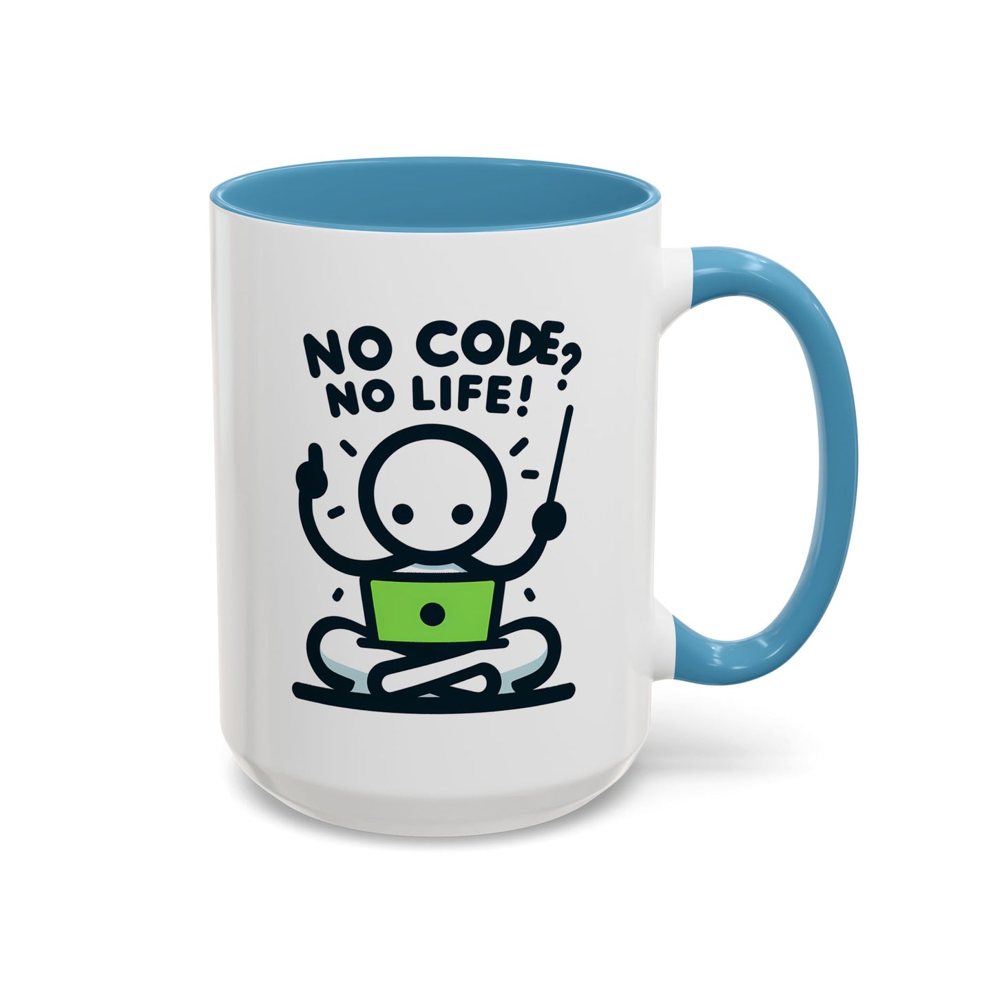 Humor Mug - No Code No Life