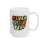 Motivation Mug - Never Give Up Spray paint