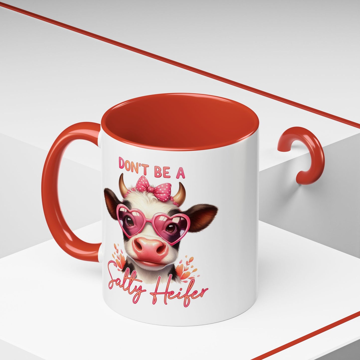 Humor Mug - Don't Be a Salty Heifer