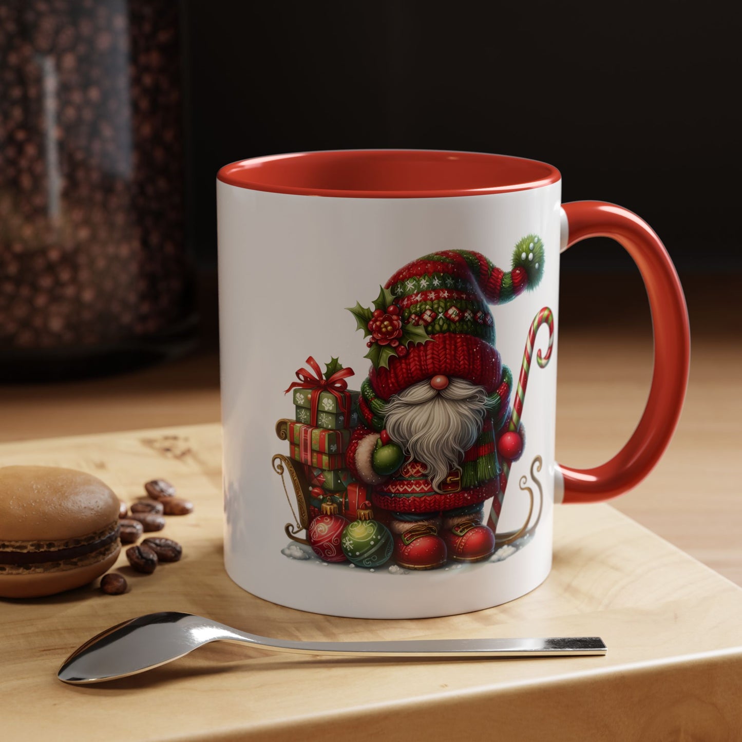 Christmas Mug - Gnome Sleigh