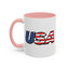 4th of July Mug - USA Flag