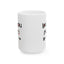 Valentine's Day Mug - Love You More Heart Arrow