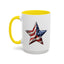 4th of July Mug - American Flag Star 3