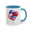 4th of July Mug - American Balloons